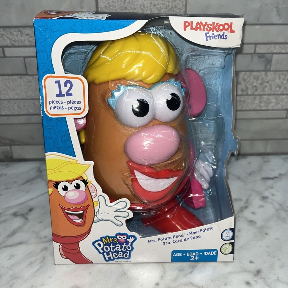 Mrs. Potato Head Playskool Friends Ages 2+ NEW in Box NIB 12 piece set kids play